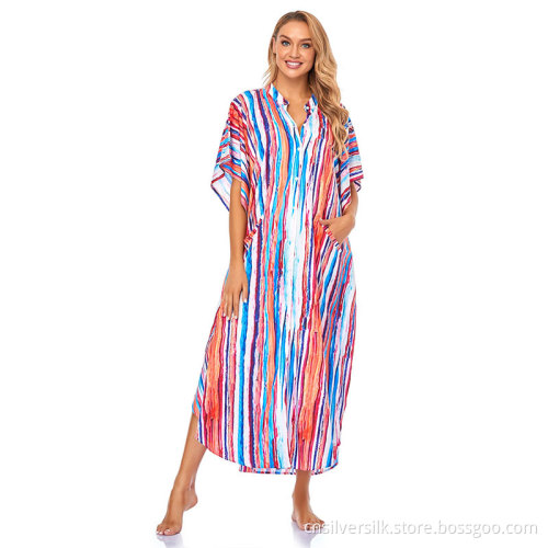 Mode Badeanzug Damen Bademode Cover Ups Beach Wear